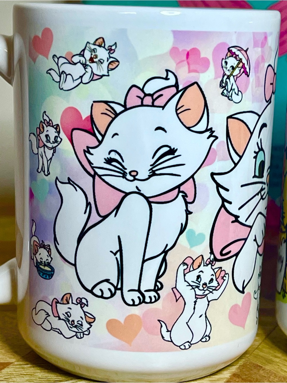 NEW Disney The Aristocats Marie + Winnie the Pooh mugs 15oz 15 oz 2 pcs mugs - Picture 7 of 8